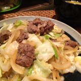 スタミナ抜群☆肉野菜炒め